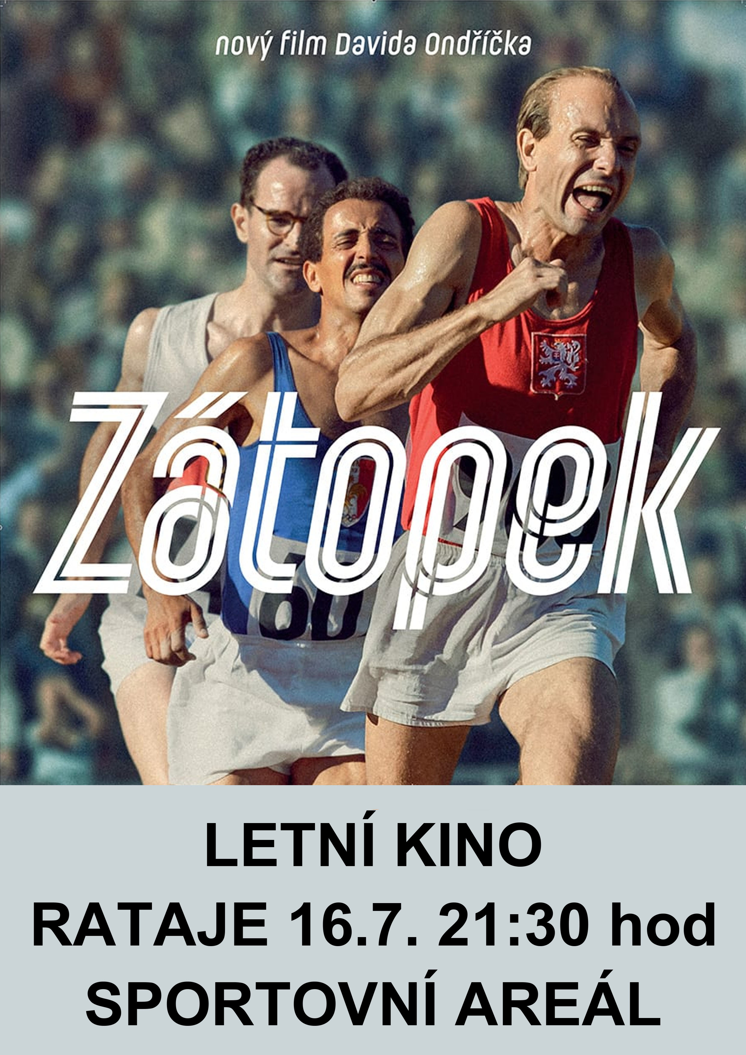 Letní kino - Zátopek