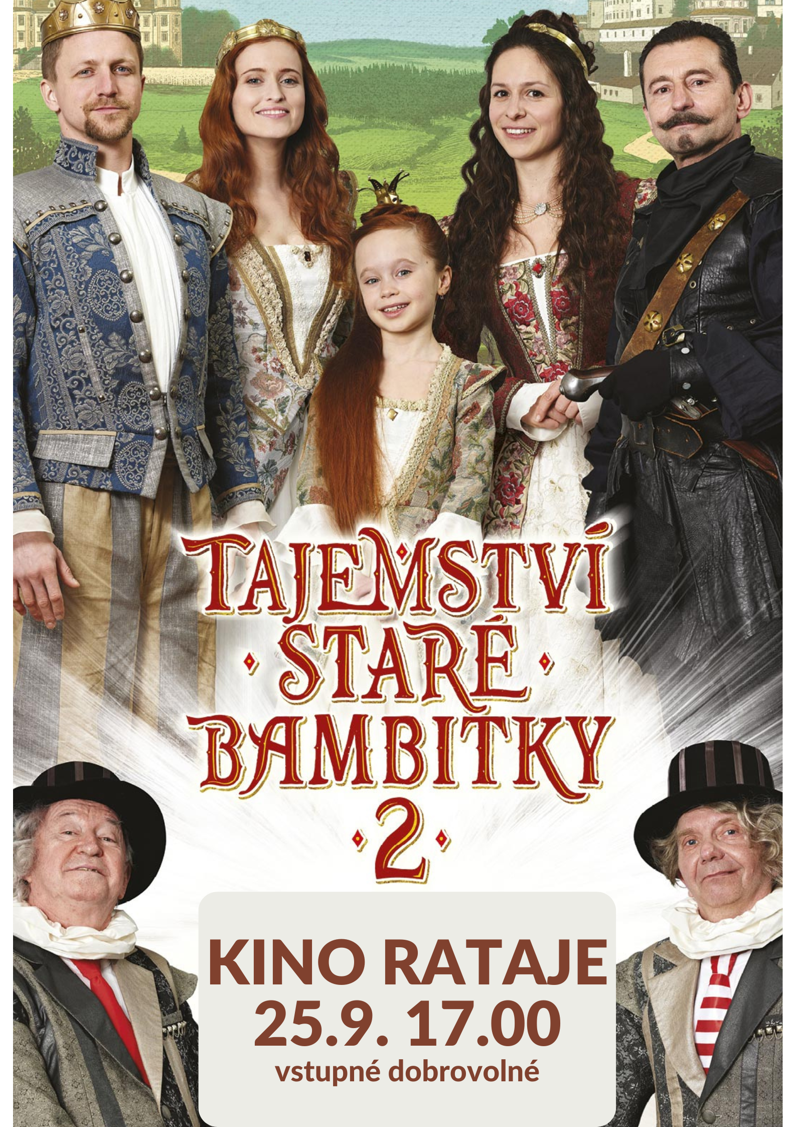 Promítání pohádky TAJEMSTVÍ STARÉ BAMBITKY 2